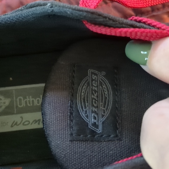 DICKIES* Supa Dupa ladies steel toe electrical hazard canvas work shoe sz 6M - Picture 9 of 13